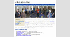 Desktop Screenshot of clintgoss.com